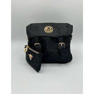 Valentino Orlandi Nylon Messenger Crossbody w Pouch NWT